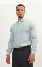 Copy of Tailored Fit Dress Shirt - Sage