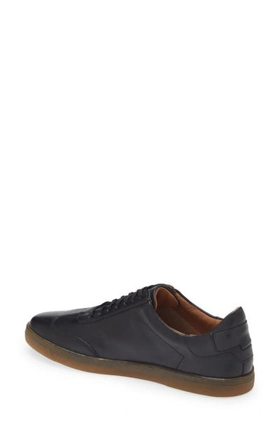 Unlined Leather Trainers - Black