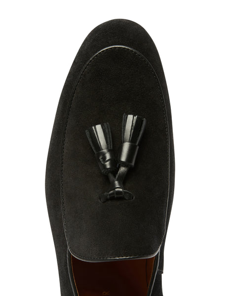 Tresmode Sativa Black Women's Dress Loafers