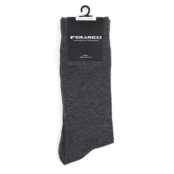 Solid Dress Socks - Charcoal