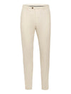 Italian Virgin Wool Double Breasted Peak Suit - Off White