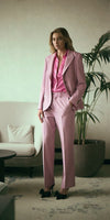Tailored Peak Blazer - Mauve