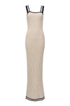 Waffle Knit Dress - Clay