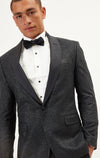 Sparkle Shawl Tuxedo - Black