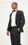 Sparkle Shawl Tuxedo - Black