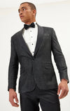 Sparkle Shawl Tuxedo - Black