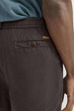 Lightweight Cotton Shorts - Brown