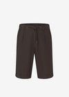 Lightweight Cotton Shorts - Brown
