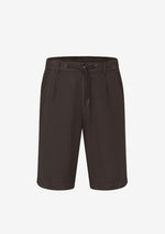 Lightweight Cotton Shorts - Brown