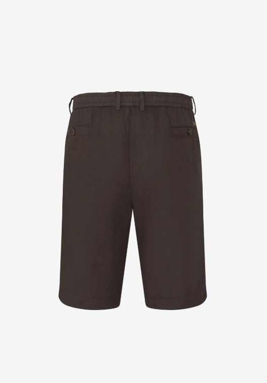Lightweight Cotton Shorts - Brown