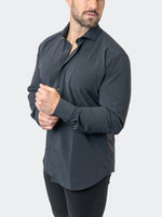 Performance Dressy Long Sleeve Shirt - Black