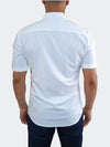 Solid Performance Short Sleeve Shirt - White