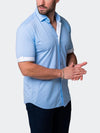 Solid Performance Short Sleeve Shirt - Light Blue