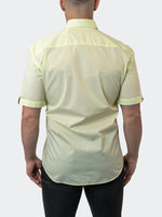 Solid Short Sleeve with Cuff - Yellow