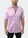 Solid Short Sleeve with Cuff - Rose Pink