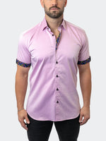 Solid Short Sleeve with Cuff - Rose Pink