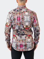 Ornate Print Long Sleeve Shirt - Multi
