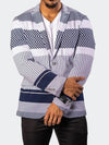 Unconstructed Knit Blazer - Navy
