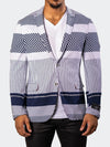 Unconstructed Knit Blazer - Navy