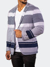 Unconstructed Knit Blazer - Navy