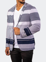Unconstructed Knit Blazer - Navy