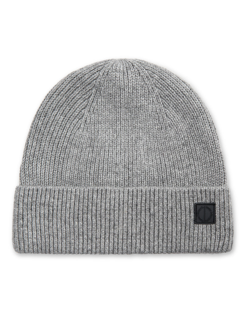 Lambswool Beanie - Grey