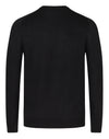 Extrafine Merino Wool Crewneck Sweater - Black
