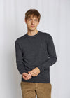 Extrafine Merino Wool Crewneck Sweater - Grey