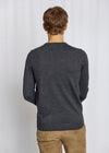 Extrafine Merino Wool Crewneck Sweater - Grey