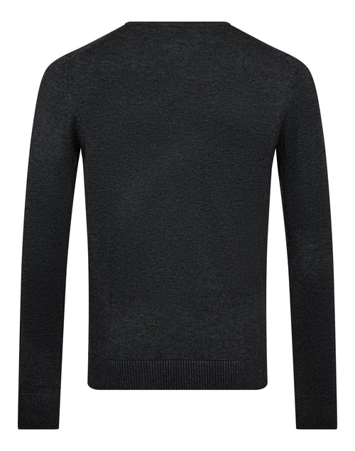 Extrafine Merino Wool Crewneck Sweater - Grey