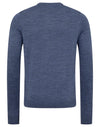 Extrafine Merino Wool Crewneck Sweater - Ocean