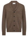 Button Knit Cardigan - Brown