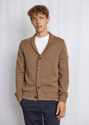 Button Knit Cardigan - Brown