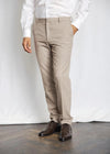 Textured Wool Trousers - Light Brown