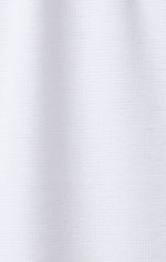 Dry Touch | Pique Textured Short Sleeve Shirt - White