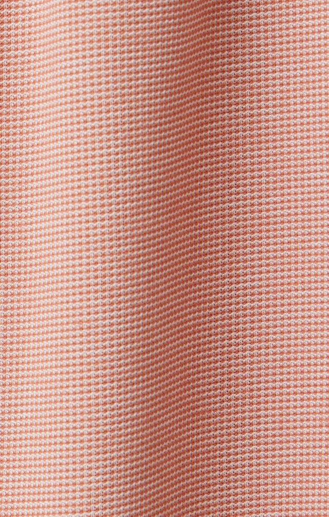 2-Tone Pique Short Sleeve Shirt - Copper