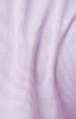 2-Tone Pique Short Sleeve Shirt - Lavender