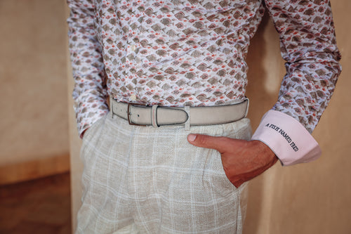 Travel Check Pants - Sand