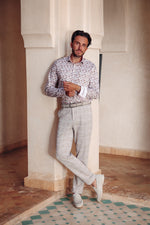 Travel Check Pants - Sand