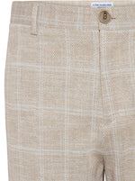 Travel Check Pants - Sand