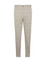 Travel Check Pants - Sand