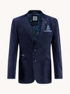 Rib Corduroy Blazer - Navy