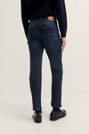Premium Soft Cotton Stretch Denim - Navy