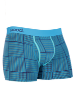 Boxer Briefs - Blue Houndstooth