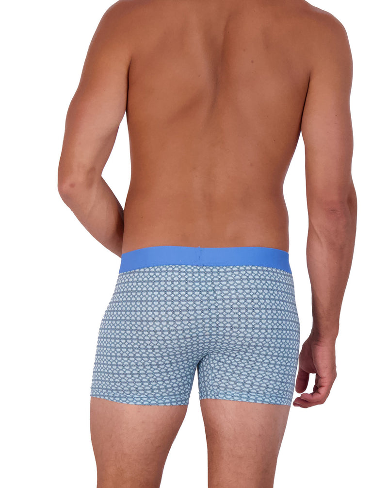 Boxer Briefs - Steel Blue Rings