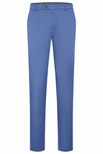 Organic Cotton Lightweight Trousers - Blue