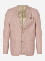 Italian Summer Tweed Blazer - Pink