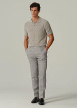 Italian Linen Trousers - Light Grey