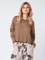 Ruthy Knit Sweater - Camel Mix