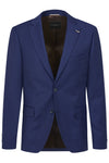 Fisheye Pattern Virgin Wool Suit - Blue